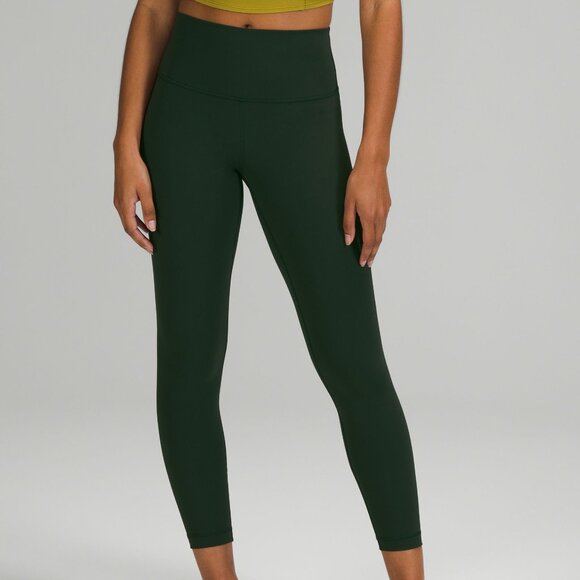 lululemon athletica Pants - Lululemon Wunder Under High-Rise Tight 25" Luxtreme Rainforest Green Sz 6